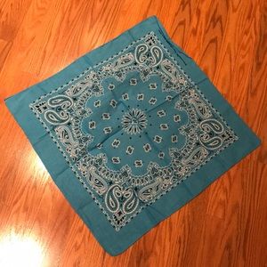 Blue bandanna